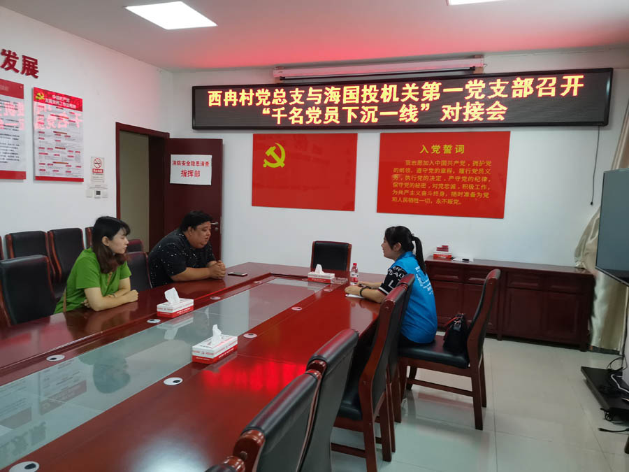 1655985293481343.jpg 海國投公司機(jī)關(guān)第一黨支部與四季青鎮(zhèn)西冉村黨總支完成對(duì)接.jpg